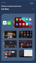 Wireless Carplay Module Android Auto Vehicle Interconnection Box 2in1 Smart Carplay Box